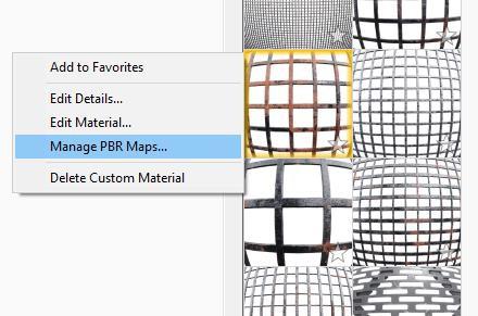 PBR Material Manager Screenshot